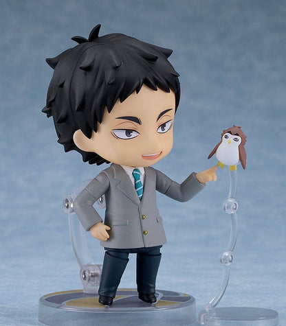 Nendoroid Keiji Akaashi in his school uniform from Haikyu!! featuring detailed design and a calm expression.