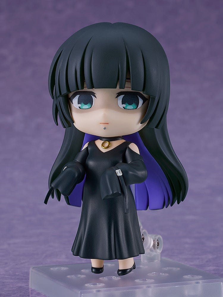 Bocchi the Rock! Nendoroid No.2686 PA-san featuring a gothic black dress, green eyes, and playful accessories.