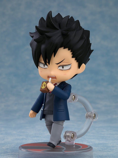 Haikyu!! Nendoroid No.2661 Tetsuro Kuroo in school uniform with confident smirk and spiky black hair