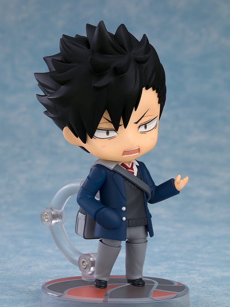 Haikyu!! Nendoroid No.2661 Tetsuro Kuroo in school uniform with confident smirk and spiky black hair