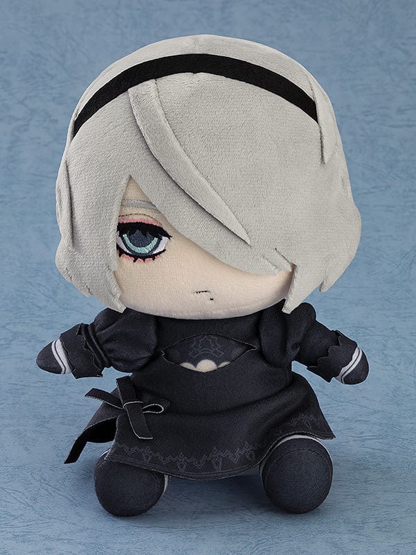 NieR:Automata Ver1.1a Plushie 2B, an adorable and soft rendition of the iconic character, perfect for fans and collectors.