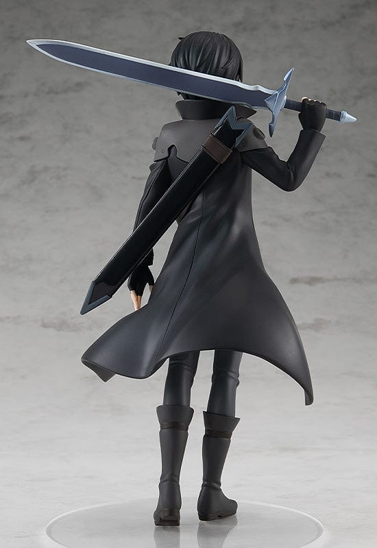 Image: Sword Art Online: Progressive - Aria of a Starless Night Pop Up Parade Kirito (Aria of a Starless Night Ver.) - An intricately detailed collectible figure featuring Kirito in his iconic Aria of a Starless Night attire.