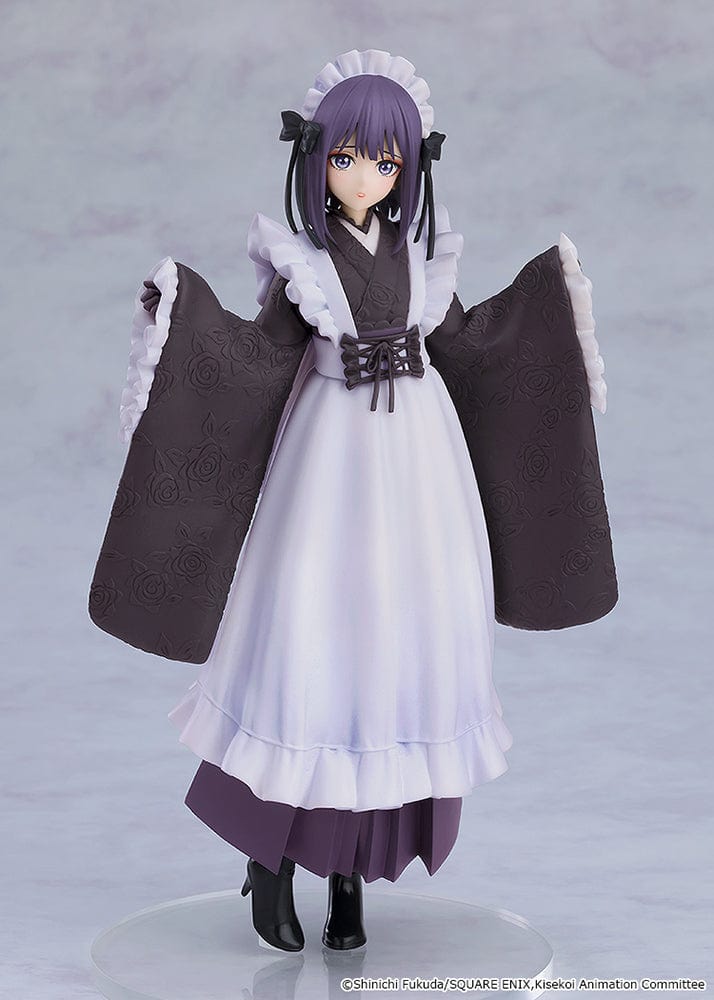 "My Dress-Up Darling Pop Up Parade Marin Kitagawa Shizuku Kuroe School Festival Ver. Figure in detailed maid cosplay outfit"