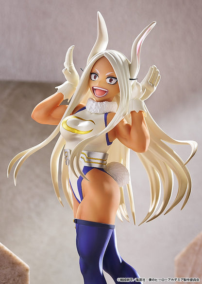 My Hero Academia Pop Up Parade L Mirko figure, featuring the hero in her iconic costume with bunny ears and a confident pose.