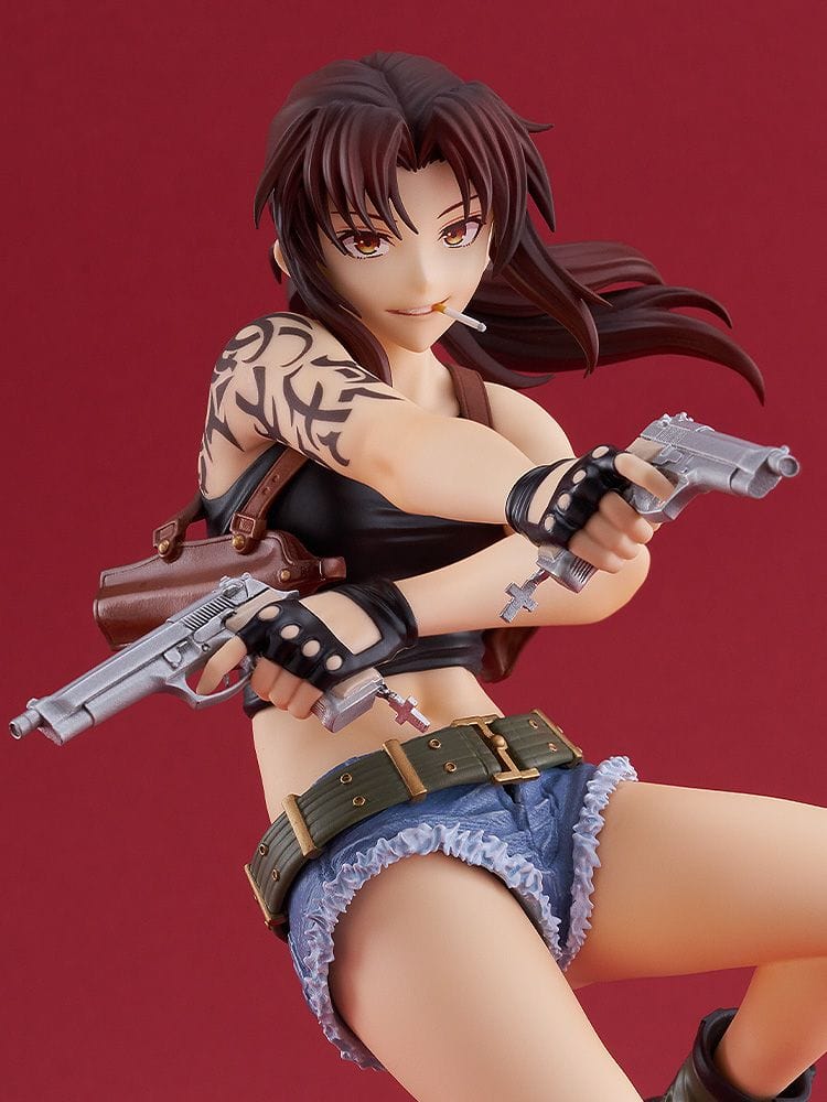 Black Lagoon Pop Up Parade L Revy figure holding twin pistols in dynamic pose