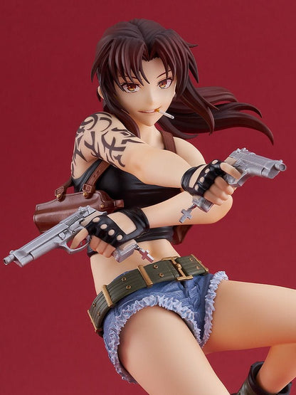 Black Lagoon Pop Up Parade L Revy figure holding twin pistols in dynamic pose