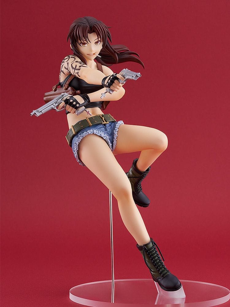 Black Lagoon Pop Up Parade L Revy figure holding twin pistols in dynamic pose