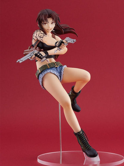 Black Lagoon Pop Up Parade L Revy figure holding twin pistols in dynamic pose