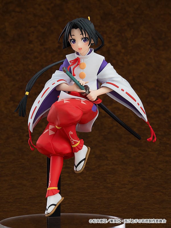 The Elusive Samurai Pop Up Parade Tokiyuki Hojo figure in dynamic action pose, wearing traditional samurai attire and wielding a sword.