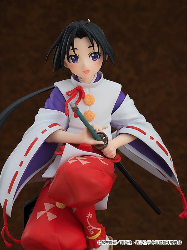 The Elusive Samurai Pop Up Parade Tokiyuki Hojo figure in dynamic action pose, wearing traditional samurai attire and wielding a sword.