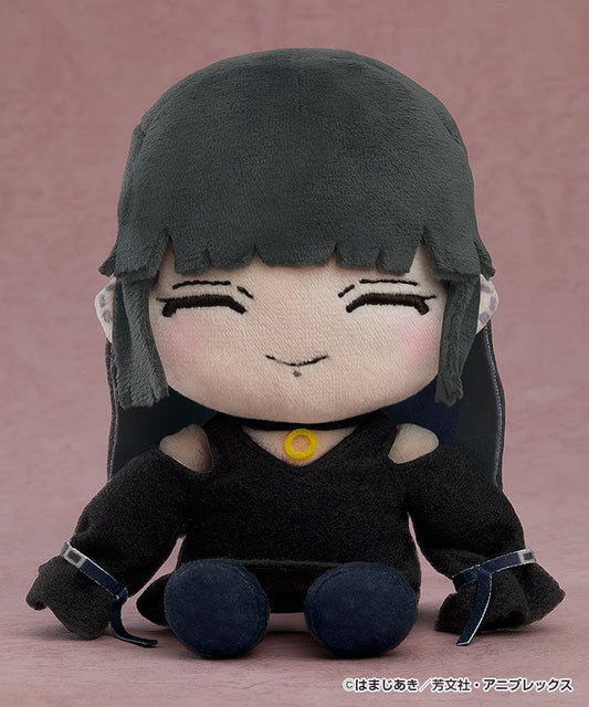 Bocchi the Rock! PA-san Plushie with STARRY Carrying Case, showcasing the character's iconic smile and simple yet endearing design, ready to amp up the fun.