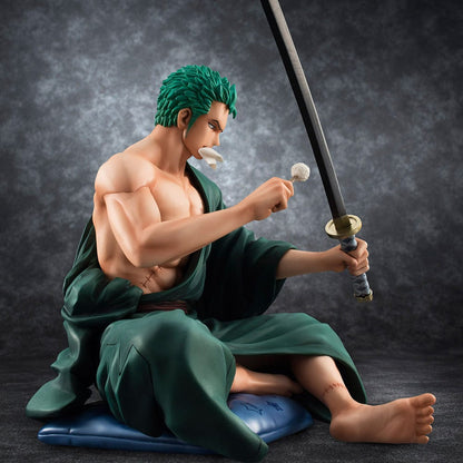 One Piece Portrait of Pirates S.O.C. Roronoa Zoro (Reissue) - A finely crafted collectible figure for fans and collectors.