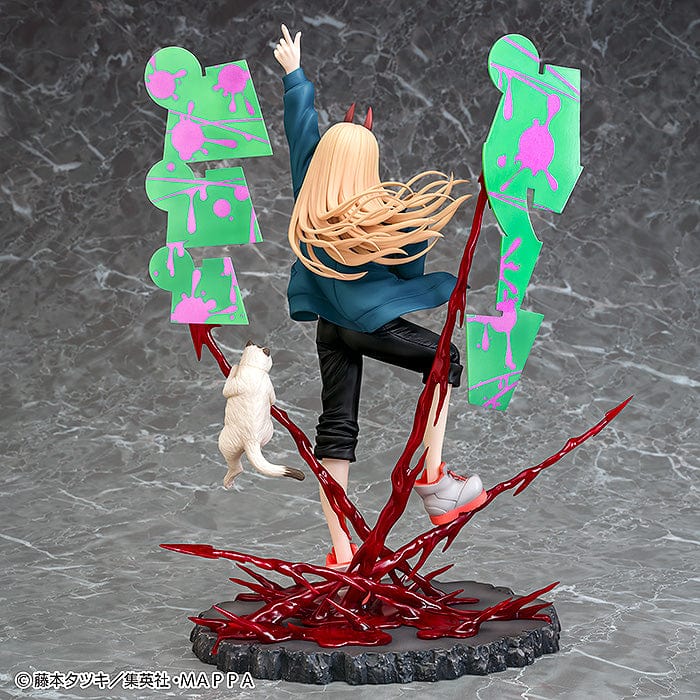 Image of Chainsaw Man Power 1/7 Scale Figure, showcasing a meticulously detailed collectible figure of the character Power from the manga series Chainsaw Man, in a 1/7 scale. A must-have for Chainsaw Man fans and collectors, capturing Power's unique design and formidable presence.