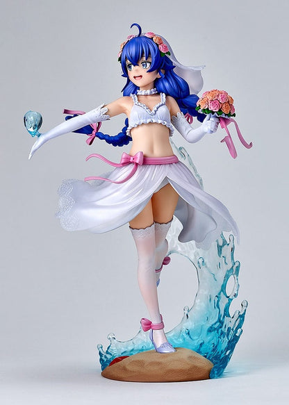 Mushoku Tensei: Jobless Reincarnation Roxy Migurdia (Wedding Swimsuit) 1/7 Scale Figure, showcasing the character in a dynamic pose with intricate details on her wedding swimsuit and a beautifully designed base.