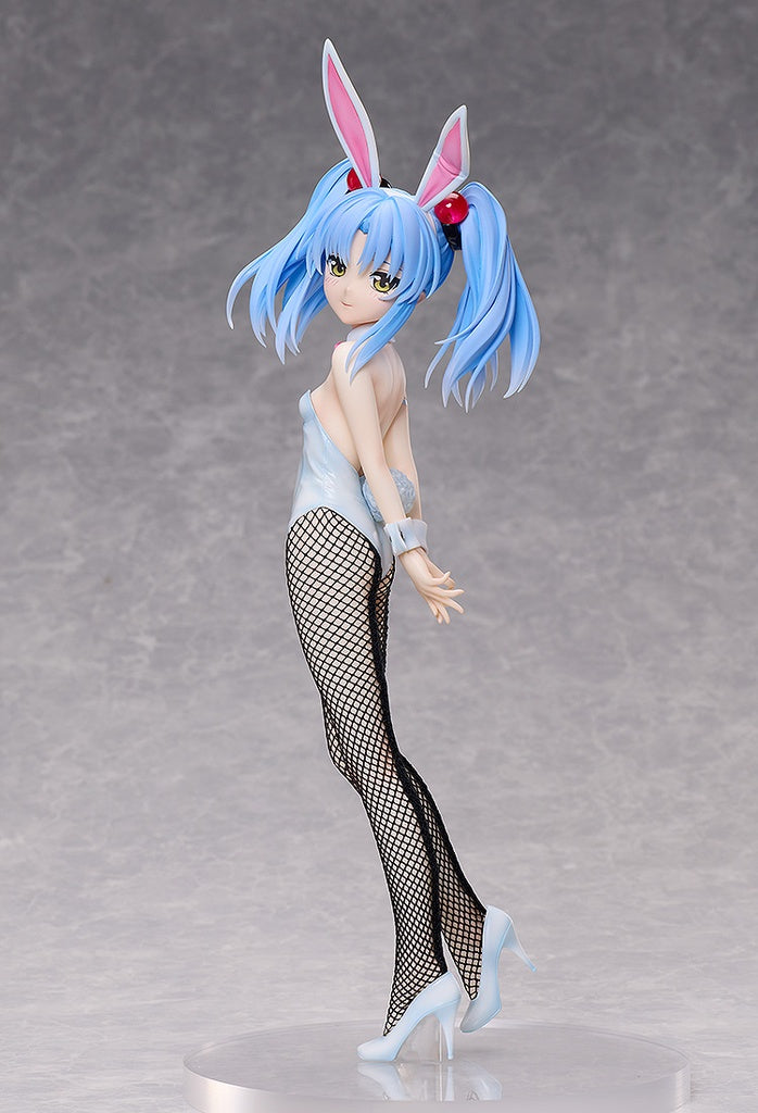 Martian Successor Nadesico B-Style Ruri Hoshino (Bunny Ver.) 1/6 Scale Figure featuring Ruri in a sleek bunny suit with fishnet stockings, high heels, and bunny ears, showcasing intricate details and vibrant colors.