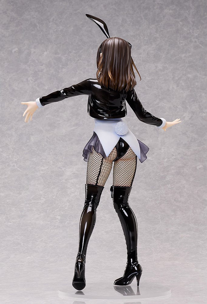 Higehiro B-Style Sayu Ogiwara Bunny Ver. 1/4 Scale Figure with bunny ears, fishnet stockings, and thigh-high boots.