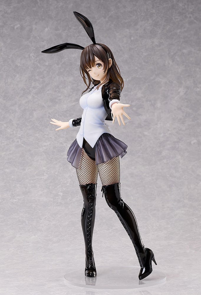 Higehiro B-Style Sayu Ogiwara Bunny Ver. 1/4 Scale Figure with bunny ears, fishnet stockings, and thigh-high boots.