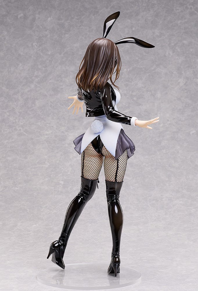 Higehiro B-Style Sayu Ogiwara Bunny Ver. 1/4 Scale Figure with bunny ears, fishnet stockings, and thigh-high boots.