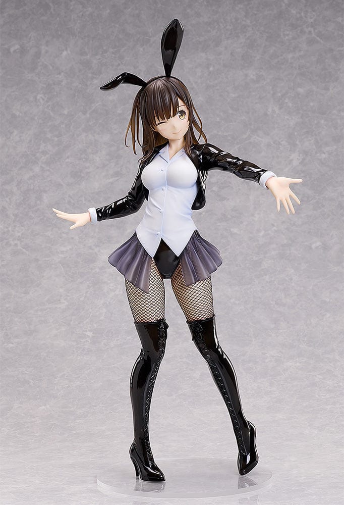 Higehiro B-Style Sayu Ogiwara Bunny Ver. 1/4 Scale Figure with bunny ears, fishnet stockings, and thigh-high boots.