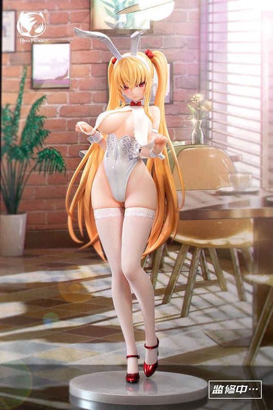 K Pring Illustration Sayuri (Bunny Girl Ver.) 1/4 Scale Figure - Elegant and seductive large-scale figure of Sayuri in a detailed bunny suit, showcasing her in a confident pose with a playful expression, ideal for collectors of unique and artistic anime figures.