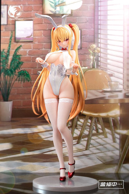 K Pring Illustration Sayuri (Bunny Girl Ver.) 1/4 Scale Figure - Elegant and seductive large-scale figure of Sayuri in a detailed bunny suit, showcasing her in a confident pose with a playful expression, ideal for collectors of unique and artistic anime figures.
