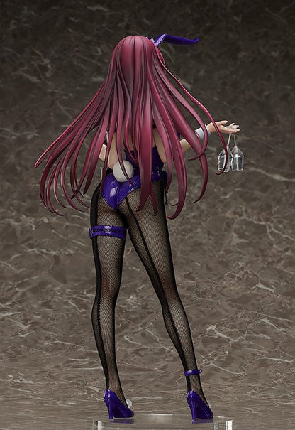 Image: Fate/Grand Order B-Style Scathach (Sashi Ugatsu Bunny Ver.) 1/4 Scale Figure (Reissue) - A highly detailed and alluring collectible figure featuring Scathach in her captivating 'Sashi Ugatsu Bunny' variant.