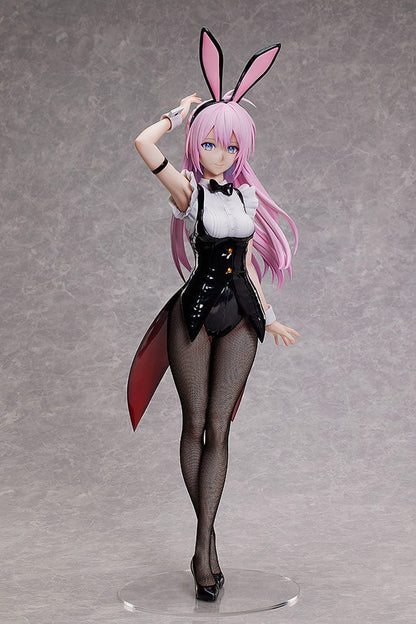 Shikimori's Not Just a Cutie B-Style Shikimori Bunny Ver. 1/4 Scale Figure in black bunny outfit and fishnet stockings.