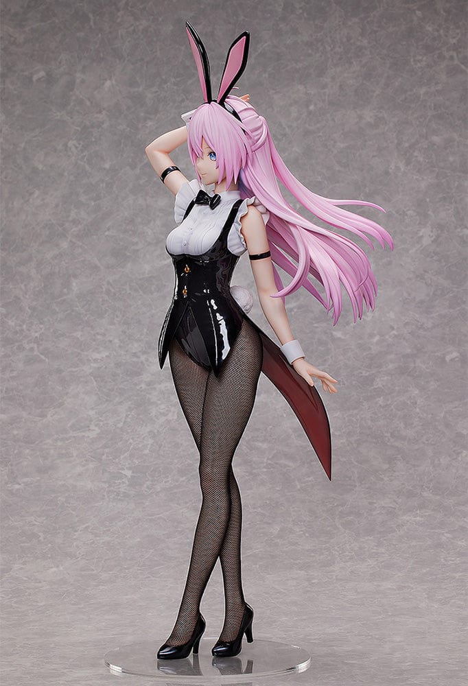 Shikimori's Not Just a Cutie B-Style Shikimori Bunny Ver. 1/4 Scale Figure in black bunny outfit and fishnet stockings.