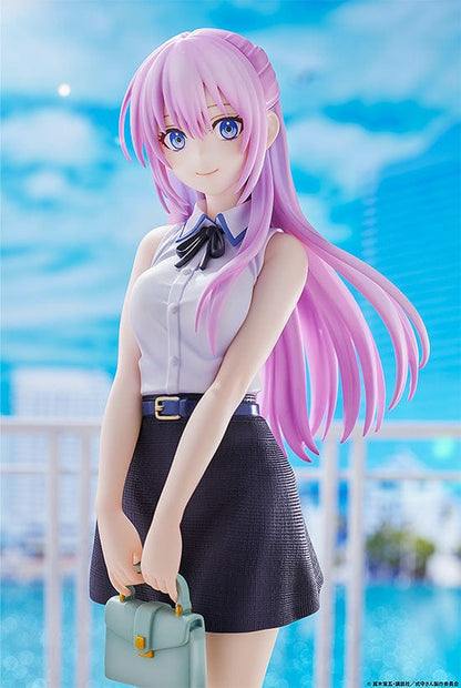  Shikimori's Not Just a Cutie Miyako Shikimori (Summer Outfit Ver.) 1/7 Scale Figure - A beautifully crafted and detailed figure of Miyako Shikimori in her charming summer outfit, capturing her irresistible allure - A must-have collectible for fans and collectors of the series