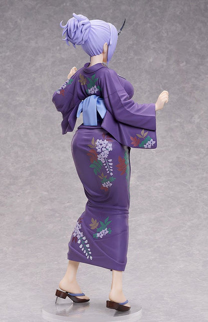 Shion Yukata Ver. 1/4 Scale Figure from That Time I Got Reincarnated as a Slime, showcasing intricate floral details and traditional Japanese attire.