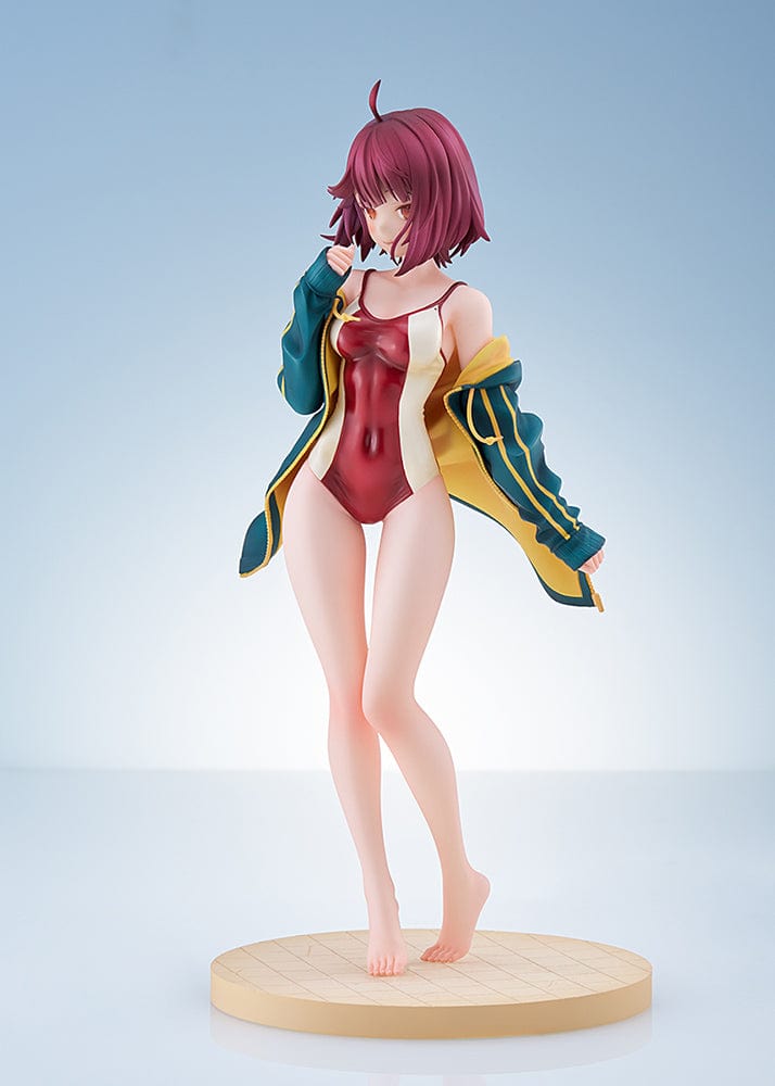 Atelier Sophie: The Alchemist of the Mysterious Book Sophie Neuenmuller Swimwear Ver. 1/7 Scale Figure in red swimsuit and jacket.