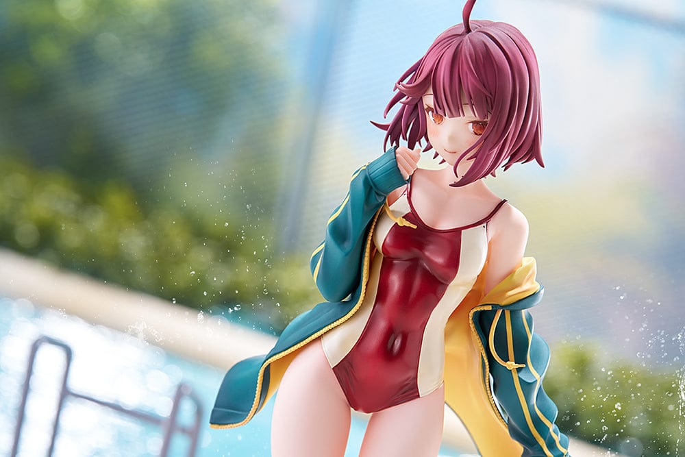 Atelier Sophie: The Alchemist of the Mysterious Book Sophie Neuenmuller Swimwear Ver. 1/7 Scale Figure in red swimsuit and jacket.