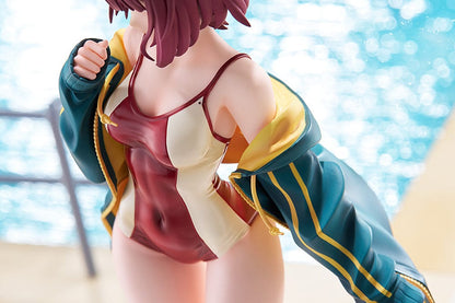 Atelier Sophie: The Alchemist of the Mysterious Book Sophie Neuenmuller Swimwear Ver. 1/7 Scale Figure in red swimsuit and jacket.