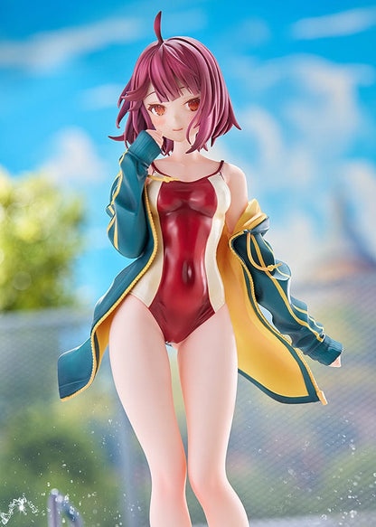 Atelier Sophie: The Alchemist of the Mysterious Book Sophie Neuenmuller Swimwear Ver. 1/7 Scale Figure in red swimsuit and jacket.