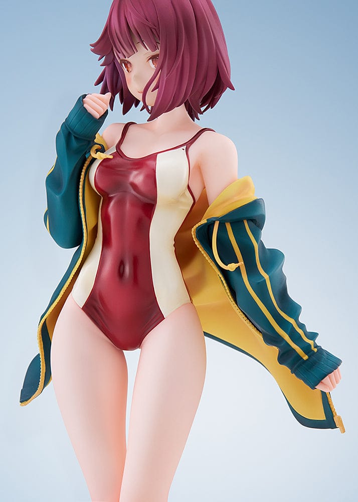 Atelier Sophie: The Alchemist of the Mysterious Book Sophie Neuenmuller Swimwear Ver. 1/7 Scale Figure in red swimsuit and jacket.