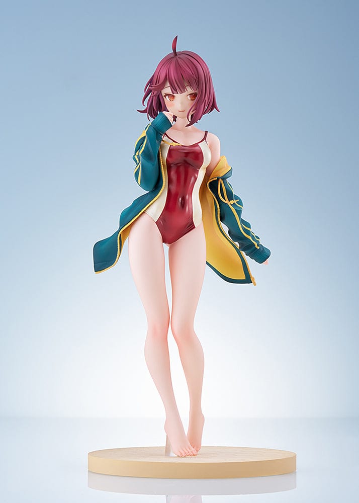 Atelier Sophie: The Alchemist of the Mysterious Book Sophie Neuenmuller Swimwear Ver. 1/7 Scale Figure in red swimsuit and jacket.