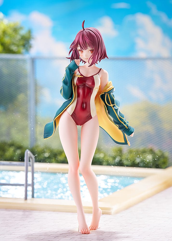 Atelier Sophie: The Alchemist of the Mysterious Book Sophie Neuenmuller Swimwear Ver. 1/7 Scale Figure in red swimsuit and jacket.