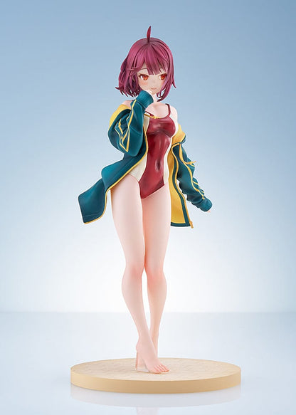 Atelier Sophie: The Alchemist of the Mysterious Book Sophie Neuenmuller Swimwear Ver. 1/7 Scale Figure in red swimsuit and jacket.