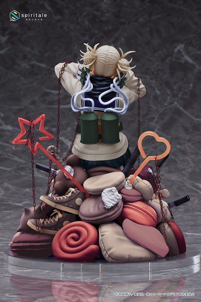  My Hero Academia Spiritale Himiko Toga (Villain Sepia Ver.) 1/7 Scale Figure - A captivating and meticulously detailed figure of the mischievous Himiko Toga, showcasing her dark allure in sepia tones - An essential collectible for My Hero Academia fans and figure enthusiasts