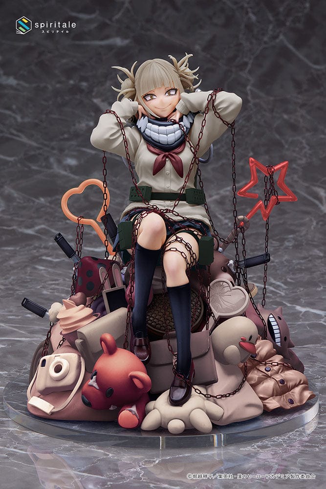  My Hero Academia Spiritale Himiko Toga (Villain Sepia Ver.) 1/7 Scale Figure - A captivating and meticulously detailed figure of the mischievous Himiko Toga, showcasing her dark allure in sepia tones - An essential collectible for My Hero Academia fans and figure enthusiasts