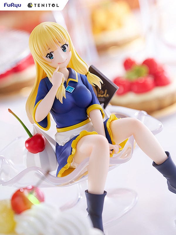 KonoSuba Tenitol Cecily (Fig a la mode Ver.) Figure, a beautifully crafted and detailed collectible featuring the character Cecily from the popular anime series KonoSuba. With exquisite detailing and a Fig a la mode theme, this figure is a must-have for fans and collectors, capturing Cecily's charm in captivating form.