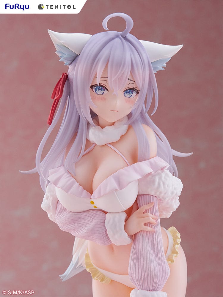 Alya Sometimes Hides Her Feelings in Russian Tenitol Tall Alya figure with lavender hair, cat ears, and pink outfit.