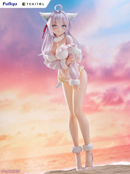 Alya Sometimes Hides Her Feelings in Russian Tenitol Tall Alya figure with lavender hair, cat ears, and pink outfit.