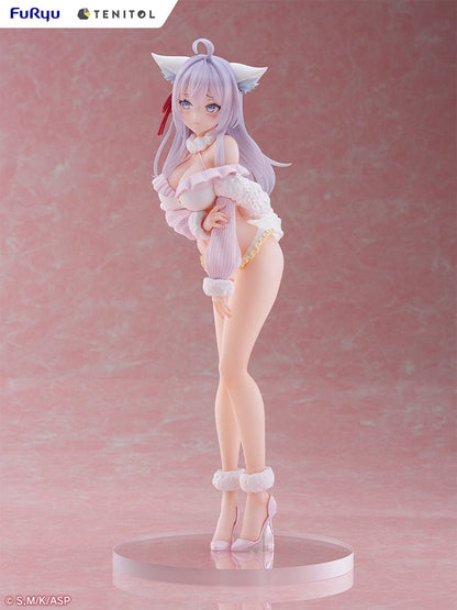 Alya Sometimes Hides Her Feelings in Russian Tenitol Tall Alya figure with lavender hair, cat ears, and pink outfit.