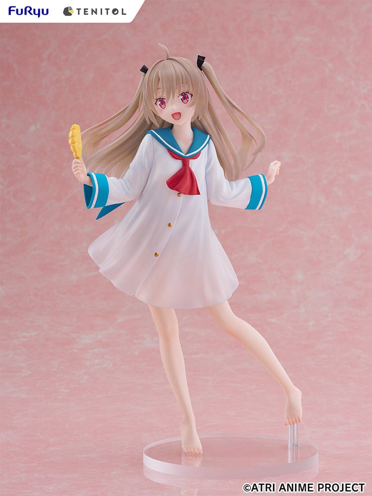 ATRI: My Dear Moments Tenitol Tall Atri Figure in a dynamic pose wearing a sailor uniform with twin tails and a cheerful expression.