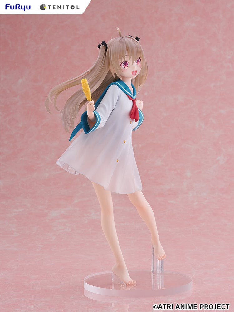 ATRI: My Dear Moments Tenitol Tall Atri Figure in a dynamic pose wearing a sailor uniform with twin tails and a cheerful expression.