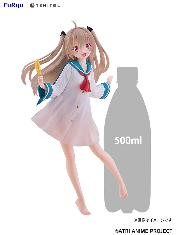 ATRI: My Dear Moments Tenitol Tall Atri Figure in a dynamic pose wearing a sailor uniform with twin tails and a cheerful expression.