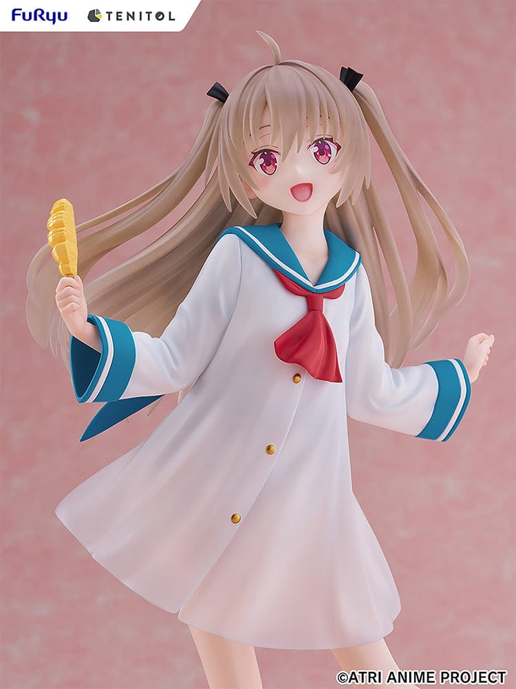 ATRI: My Dear Moments Tenitol Tall Atri Figure in a dynamic pose wearing a sailor uniform with twin tails and a cheerful expression.