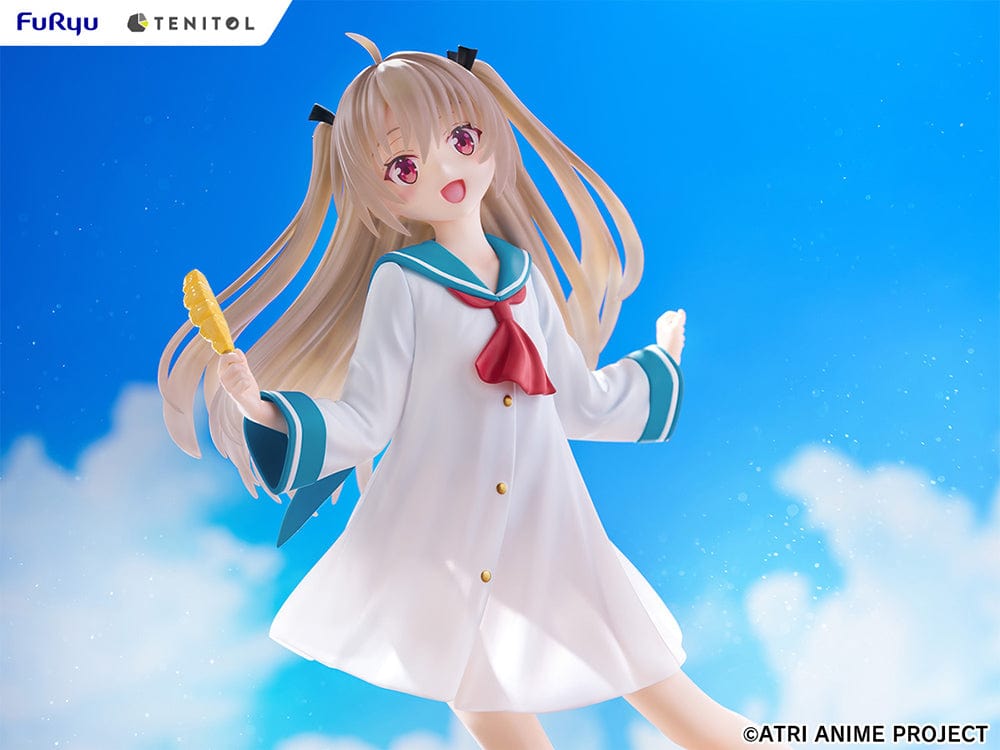 ATRI: My Dear Moments Tenitol Tall Atri Figure in a dynamic pose wearing a sailor uniform with twin tails and a cheerful expression.