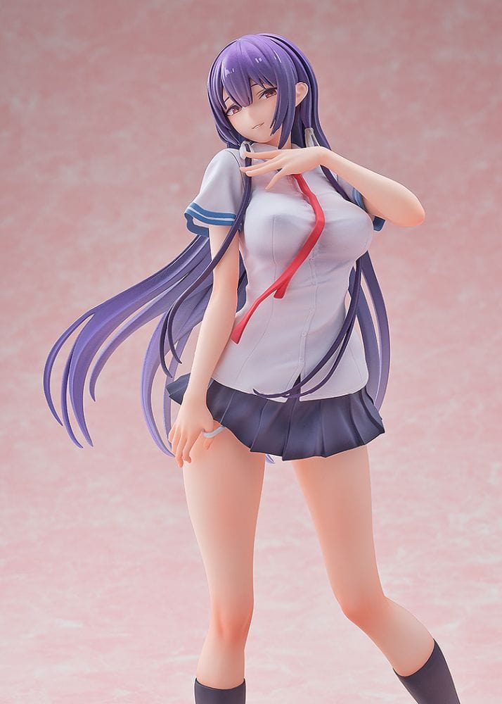 Please Put Them On Takamine-san Takane Takamine (Eternal Virgin Road Ver.) 1/7 Scale Figure in school uniform with flowing hair